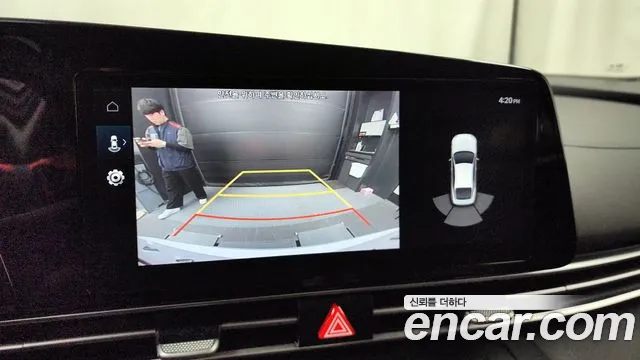 Hyundai Avante Hybrid (CN7) 2021 Белый из Кореи, фото 6