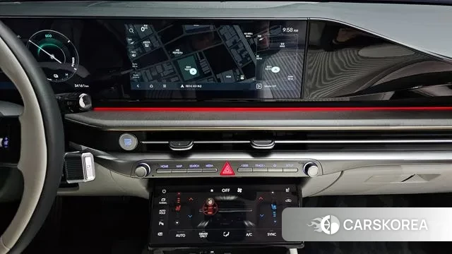 Hyundai Grandeur Hybrid (GN7) 2023 Черный из Кореи, фото 6