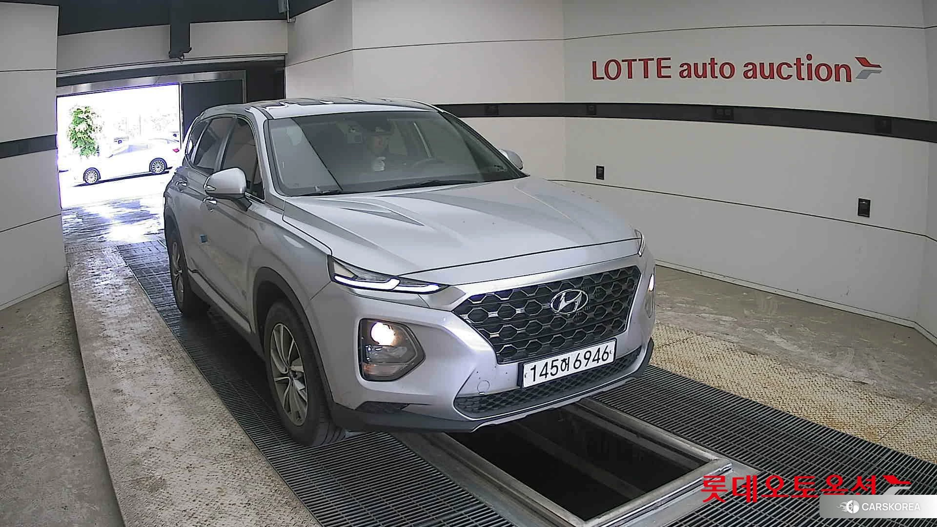 Hyundai Santa Fe 2020 Typhoon Silver из Кореи, фото 6
