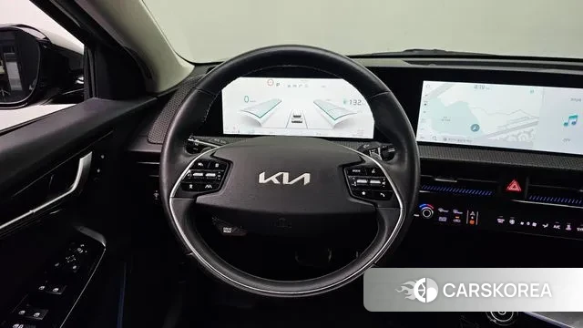 Kia EV6 2021 Синий из Кореи, фото 6