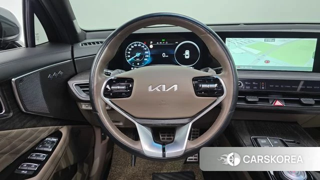 Kia K8 2021 Темно-зеленый из Кореи, фото 6