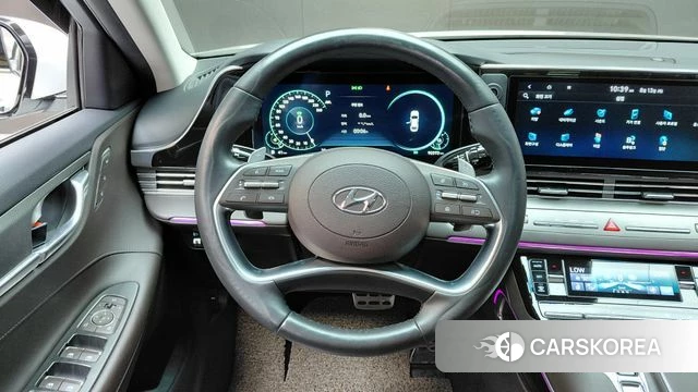 Hyundai The New Grandeur IG Hybrid 2022 Белый из Кореи, фото 6