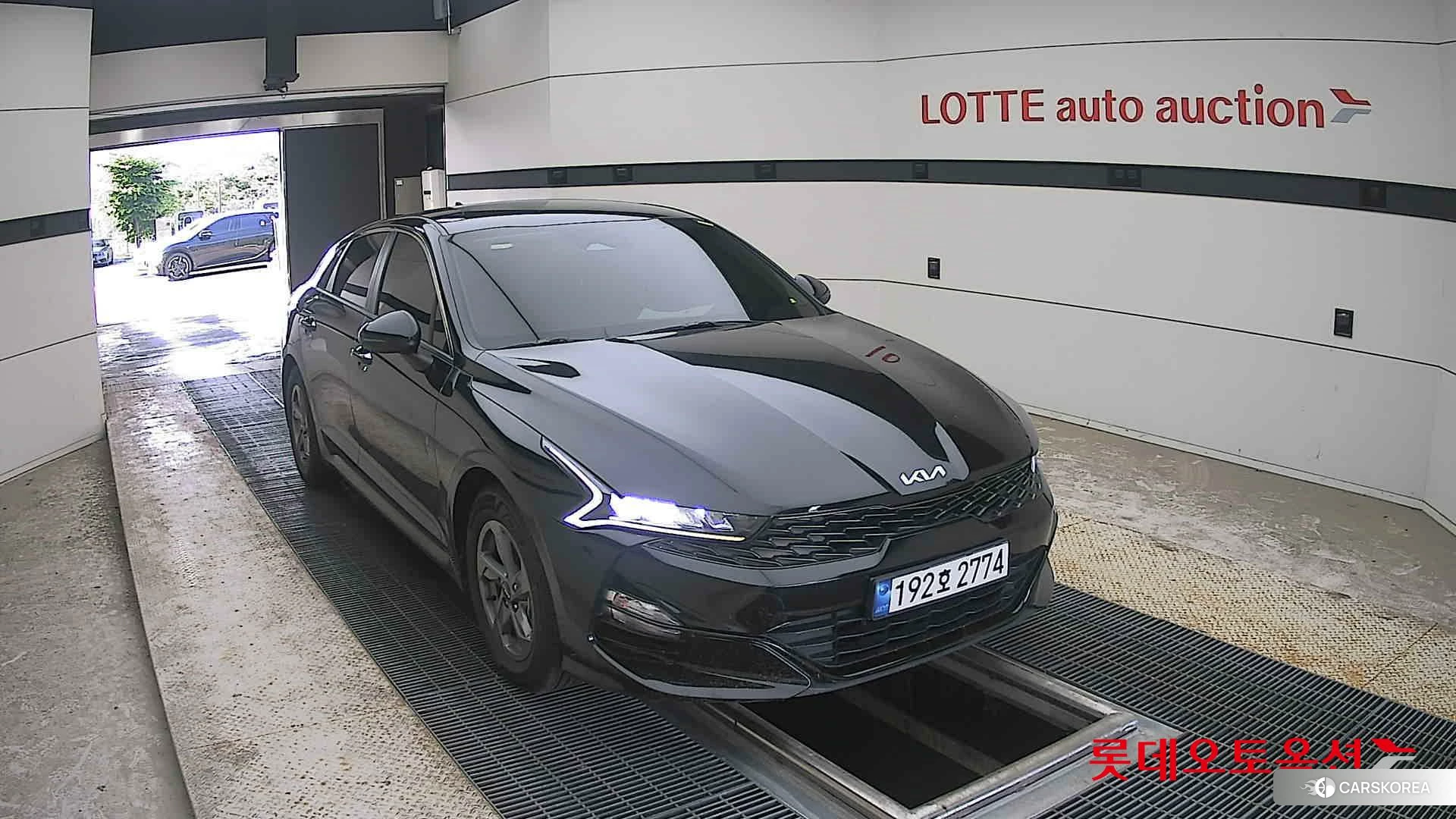 Kia K5 2022 Aurora Black Pearl из Кореи, фото 6