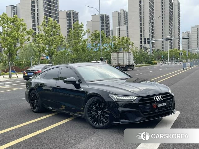 Audi A7 2021 Черный из Китая, фото 6