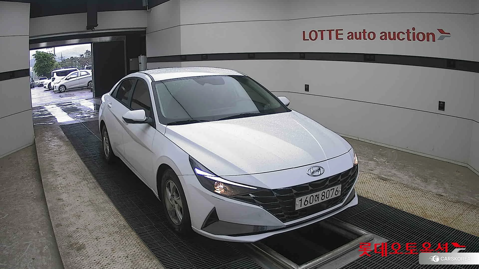 Hyundai Avante 2021 Polar White из Кореи, фото 6