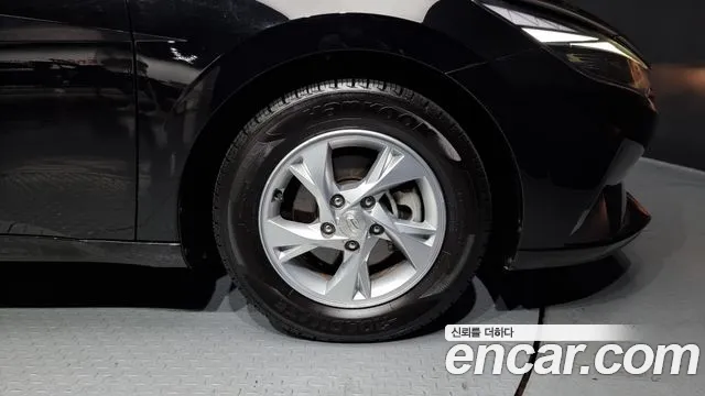 Hyundai Avante (CN7) 2021 Черный из Кореи, фото 6