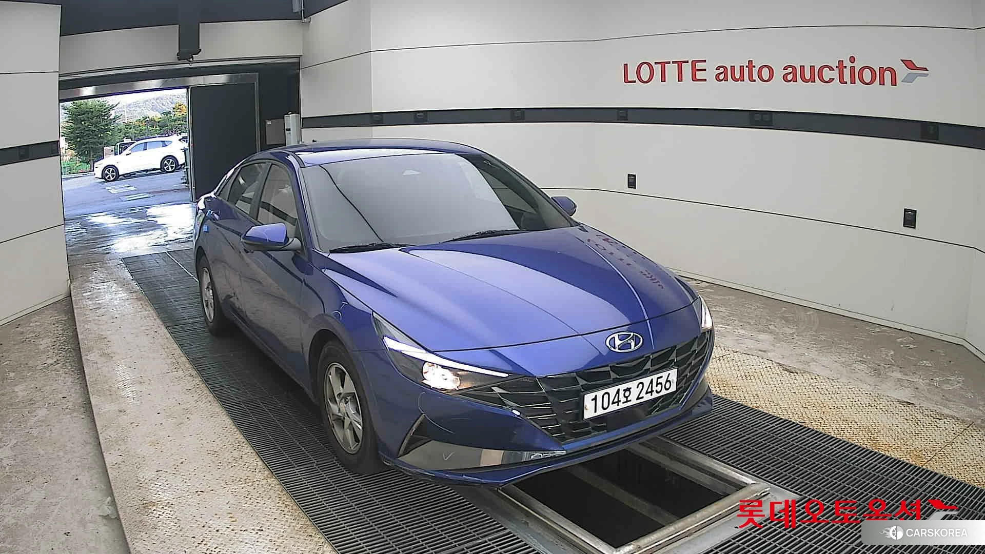 Hyundai Avante 2021 Intense Blue из Кореи, фото 6