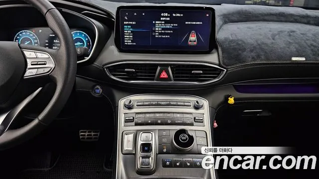 Hyundai The New Santa Fe 2022 Белый из Кореи, фото 6