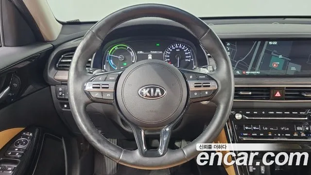 Kia K7 Premier Hybrid 2020 Синий из Кореи, фото 6