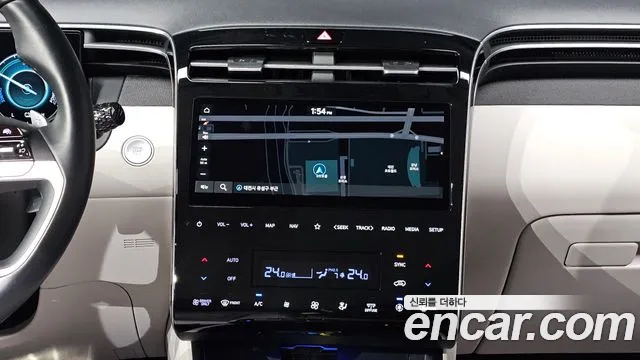 Hyundai Tucson Hybrid (NX4) 2022 Белый из Кореи, фото 6