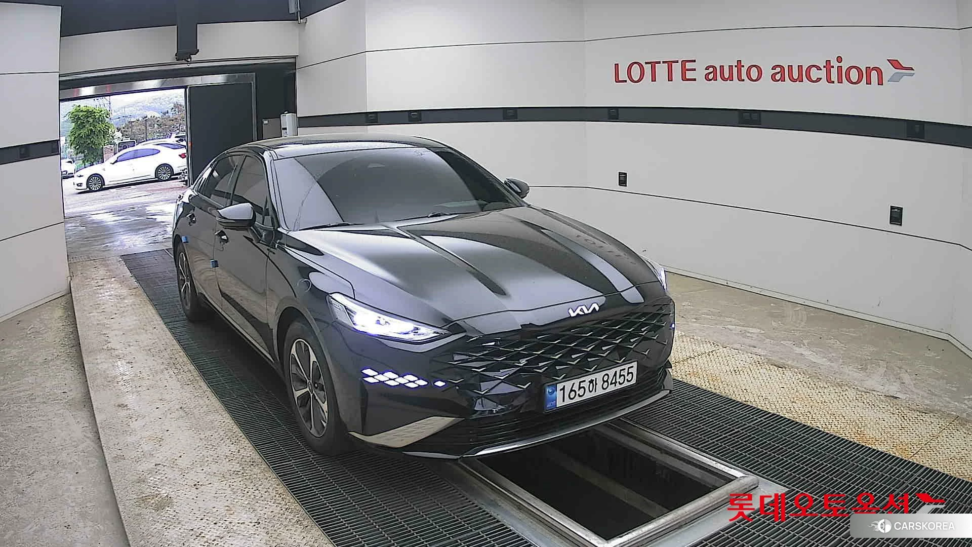 Kia K8 Hybrid 2022 Aurora Black Pearl из Кореи, фото 6