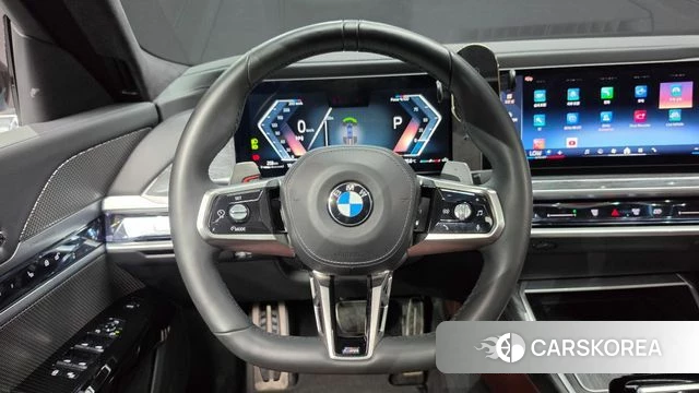 BMW 7 Series (G70) 2023 Черный из Кореи, фото 6
