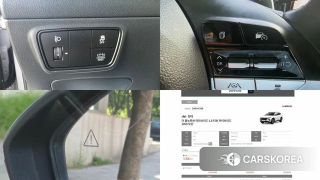 Hyundai Tucson Hybrid (NX4) 2021 Серебристо-серый из Кореи, фото 6