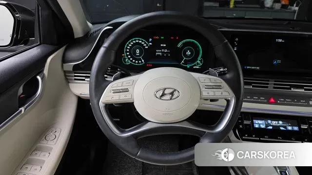 Hyundai The New Grandeur IG Hybrid 2021 Серый из Кореи, фото 6