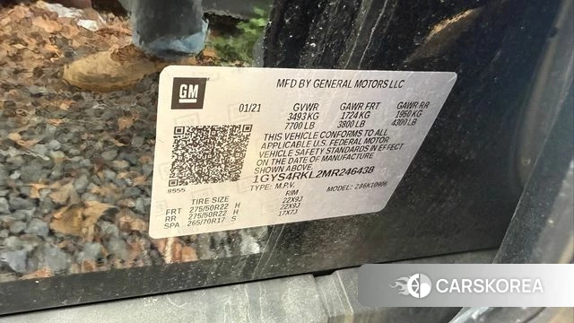 Cadillac Escalade 5th Generation 2021 Черный из Кореи, фото 6