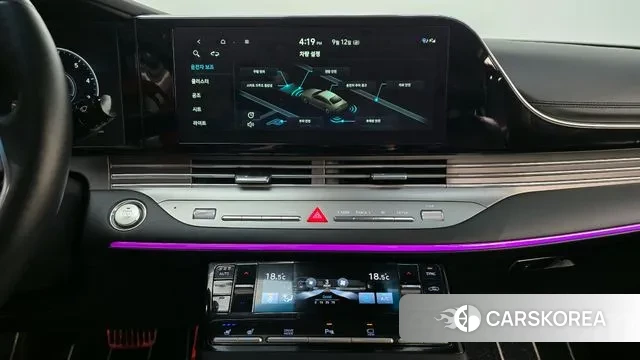 Hyundai The New Grandeur IG 2020 Черный из Кореи, фото 6