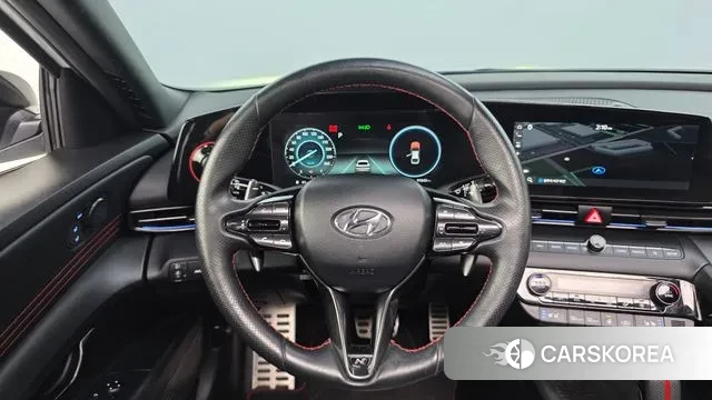 Hyundai Avante (CN7) 2021 Белый из Кореи, фото 6