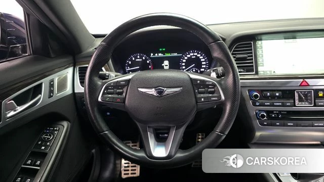 Genesis G80 2018 Синий из Кореи, фото 6