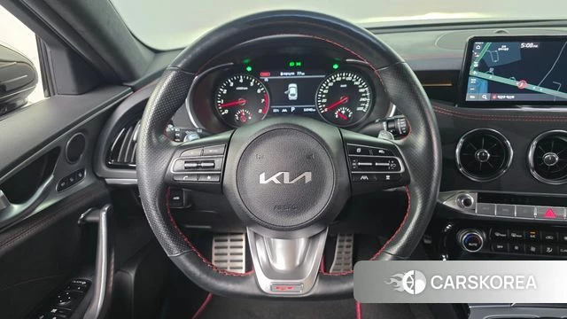 Kia Stinger Meister 2022 Темно-зеленый из Кореи, фото 6