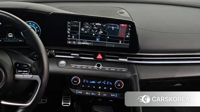 Hyundai Avante (CN7) 2021 Черный из Кореи, фото 6