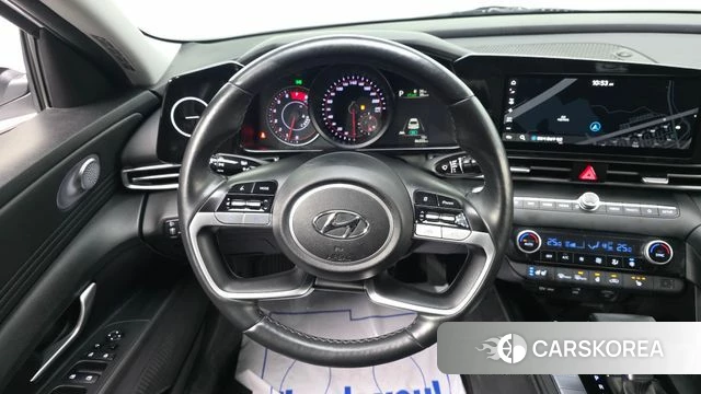 Hyundai Avante (CN7) 2022 Белый из Кореи, фото 6