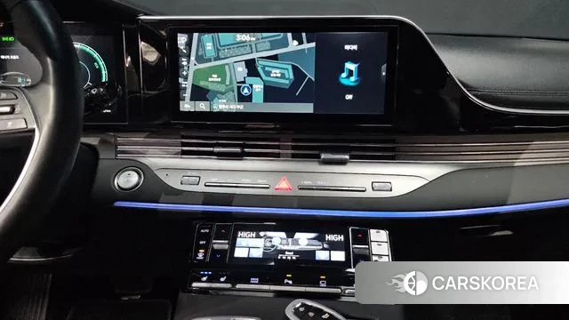 Hyundai The New Grandeur IG Hybrid 2022 Белый из Кореи, фото 6