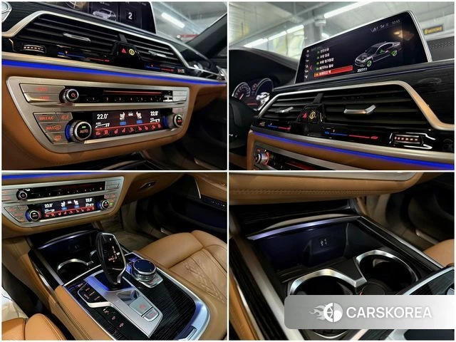 BMW 7 Series (G11) 2019 Синий из Кореи, фото 6