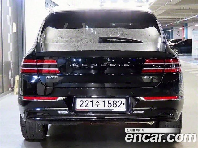 Genesis GV80 2021 Черный из Кореи, фото 6