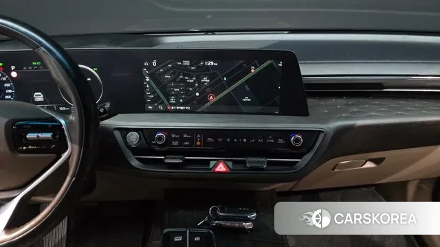 Kia K8 Hybrid 2022 Черный из Кореи, фото 6