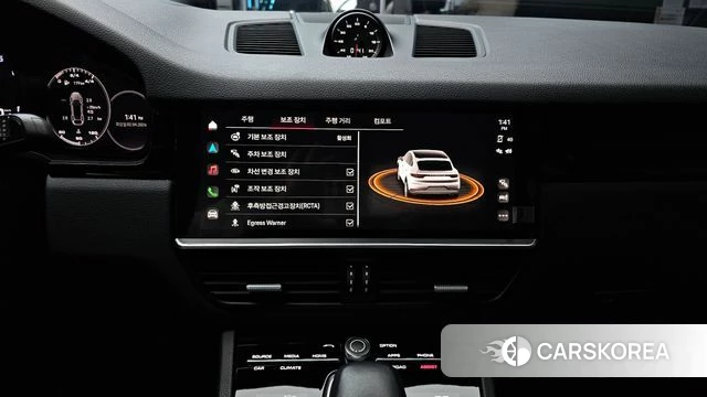 Porsche Cayenne (PO536) 2022 Черный из Кореи, фото 6