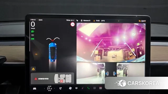 Tesla Model Y 2021 Синий из Кореи, фото 6