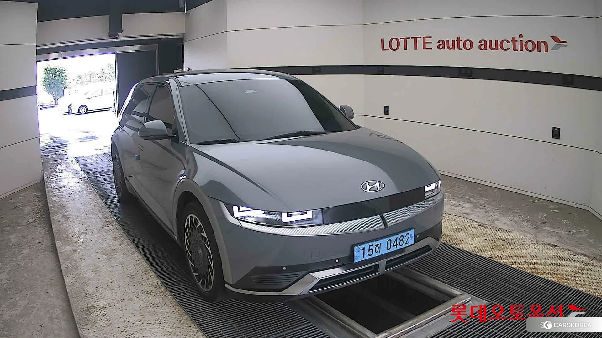 Hyundai IONIQ 5 2022 Galactic Grey Metallic из Кореи, фото 6