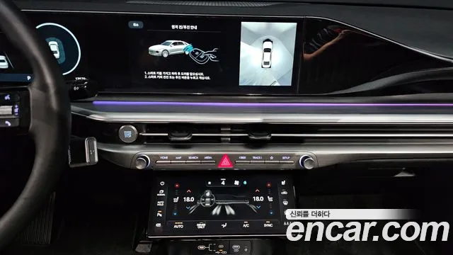 Hyundai Grandeur Hybrid (GN7) 2024 Черный из Кореи, фото 6