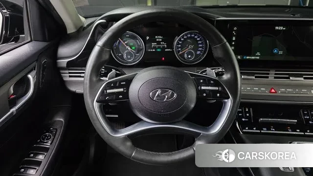 Hyundai The New Grandeur IG Hybrid 2020 Черный из Кореи, фото 6