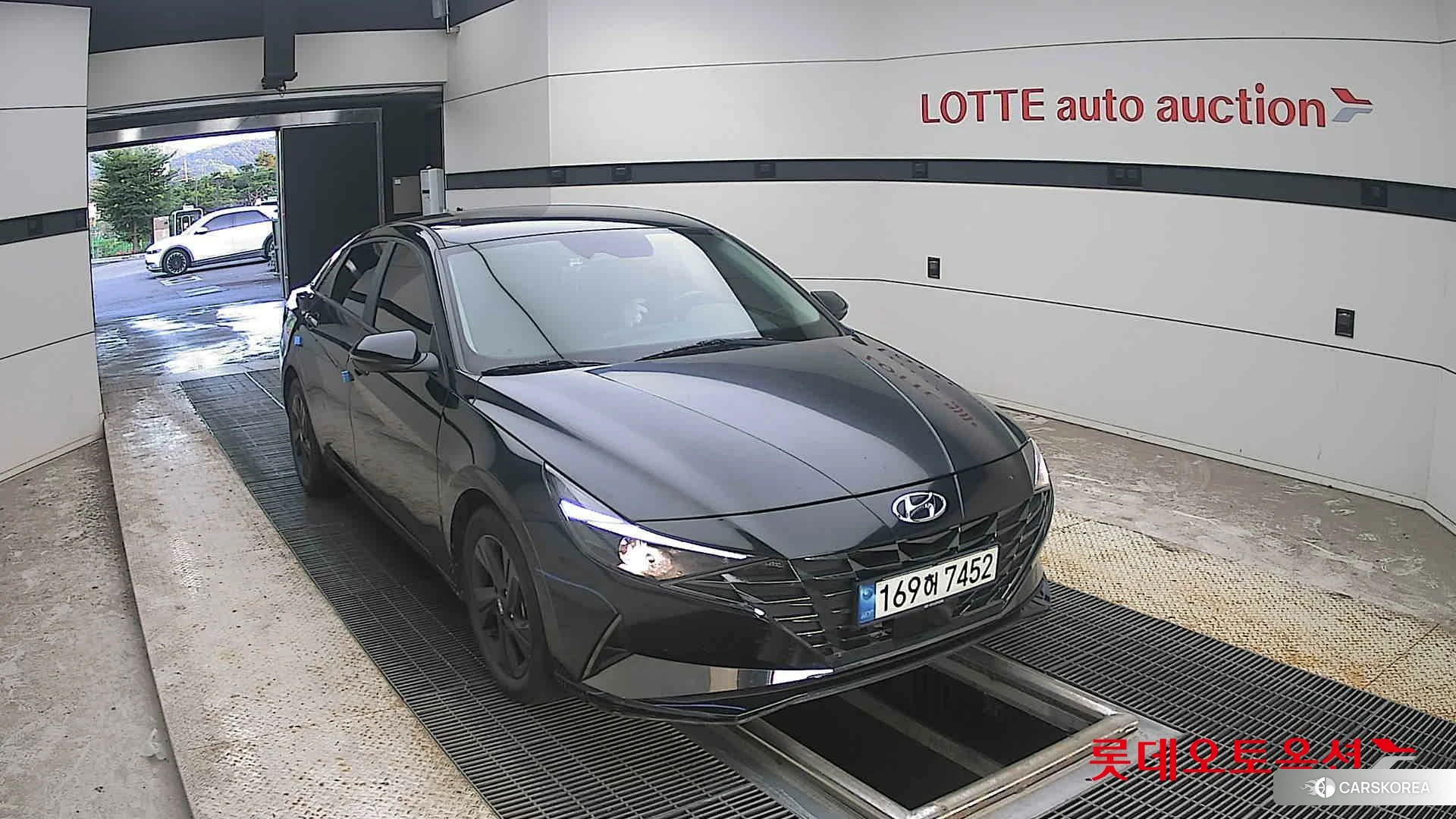 Hyundai Avante 2023 Phantom Black Pearl из Кореи, фото 6