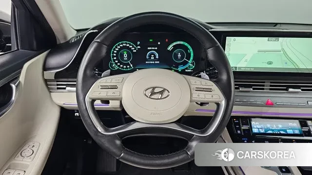Hyundai The New Grandeur IG Hybrid 2021 Черный из Кореи, фото 6