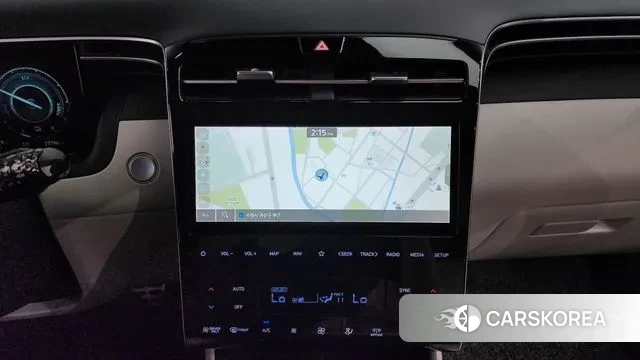 Hyundai Tucson Hybrid (NX4) 2021 Темно-зеленый из Кореи, фото 6