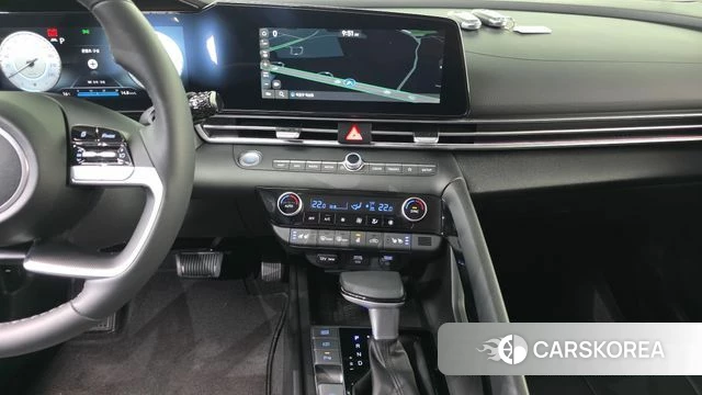 Hyundai Avante (CN7) 2023 Черный из Кореи, фото 6