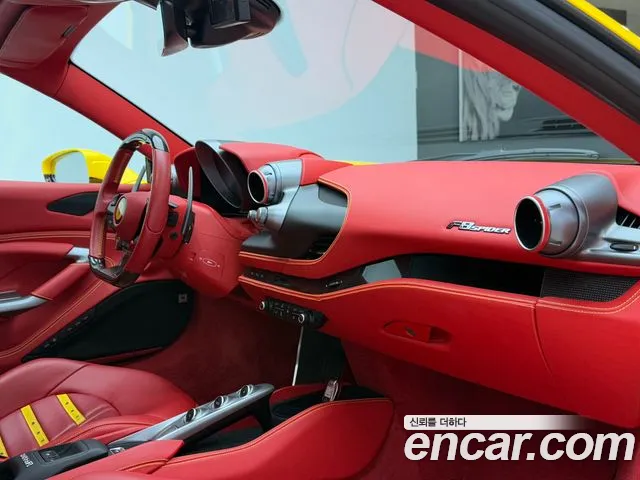 Ferrari F8 Spider 2021 Желтый из Кореи, фото 6