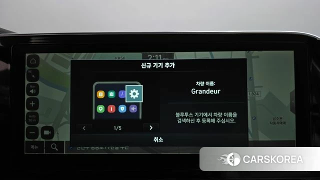 Hyundai The New Grandeur IG 2022 Черный из Кореи, фото 6