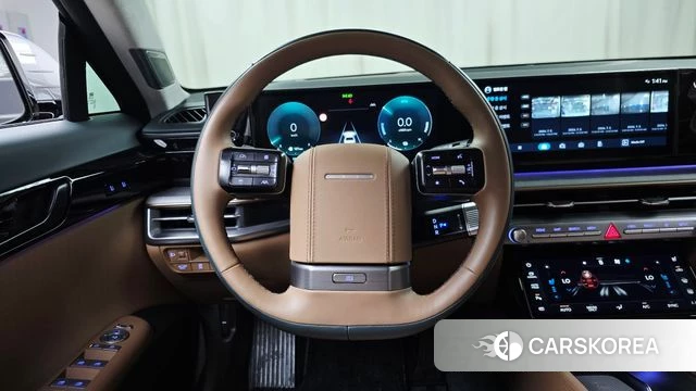 Hyundai Grandeur Hybrid (GN7) 2024 Серебристо-серый из Кореи, фото 6
