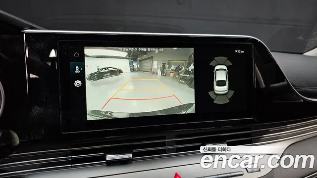 Hyundai The New Grandeur IG Hybrid 2021 Черный из Кореи, фото 6