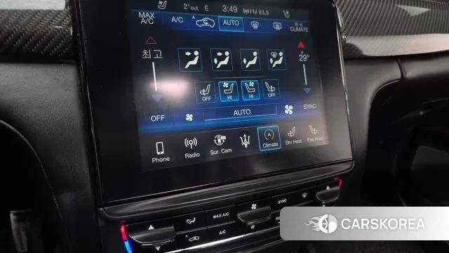 Maserati Quattroporte 2018 Черный из Кореи, фото 6