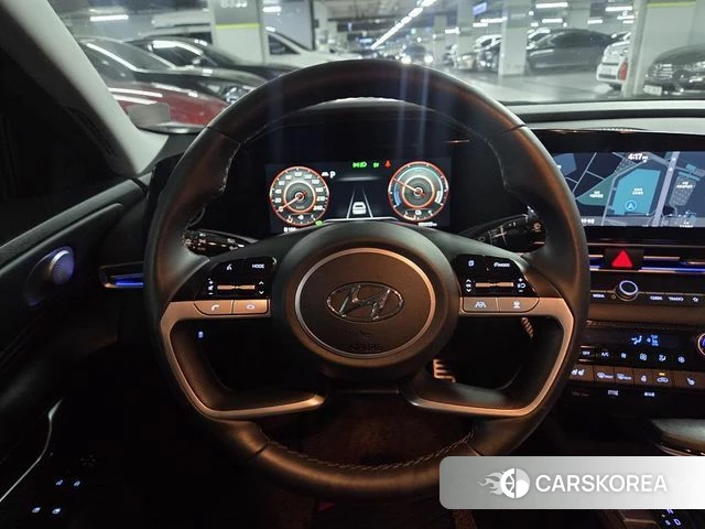 Hyundai Avante Hybrid (CN7) 2021 Серый из Кореи, фото 6