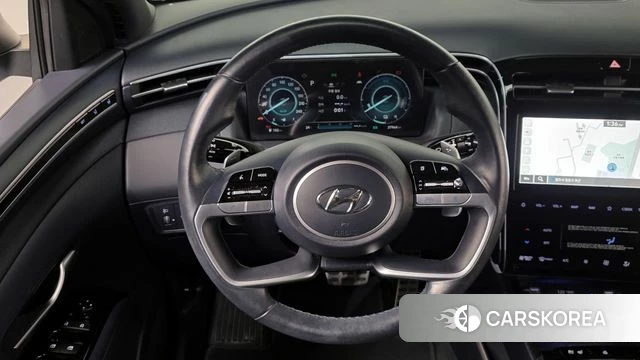 Hyundai Tucson Hybrid (NX4) 2021 Белый из Кореи, фото 6