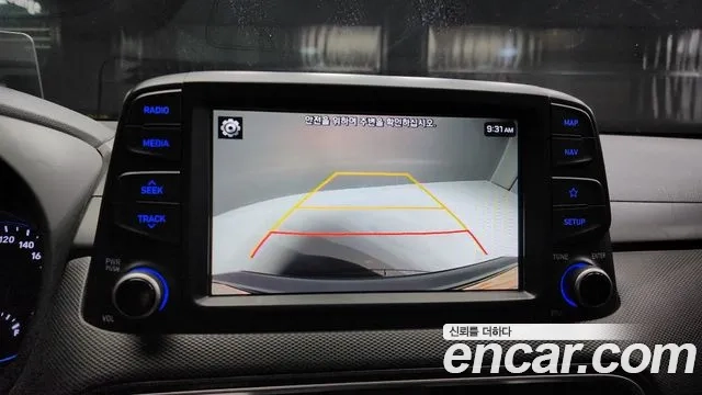 Hyundai Kona 2018 Небесно-голубой из Кореи, фото 6