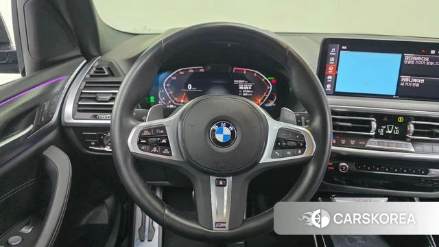 BMW X3 (G01) 2022 Черный из Кореи, фото 6