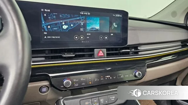 Kia The New Carnival 4th Generation 2023 Белый из Кореи, фото 6