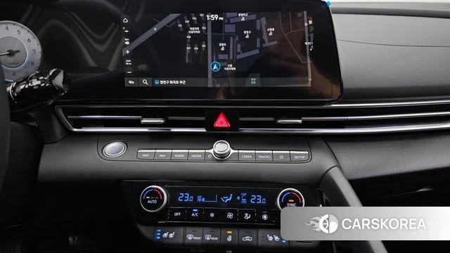 Hyundai The New Avante (CN7) 2023 Серебристо-серый из Кореи, фото 6