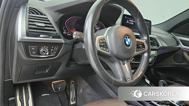 BMW X3 (G01) 2021 Черный из Кореи, фото 6